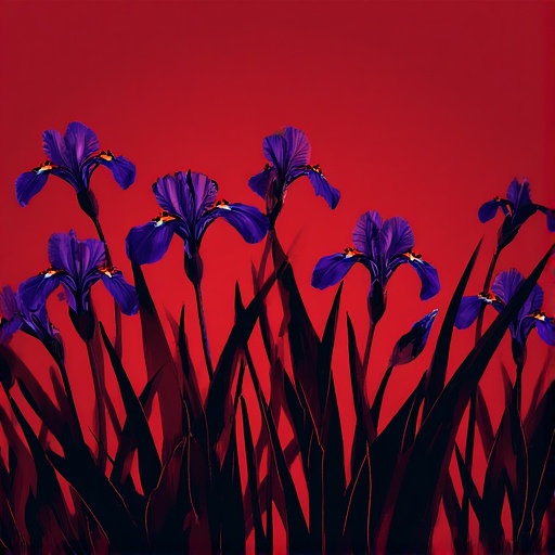 Serena 111  Iris viola