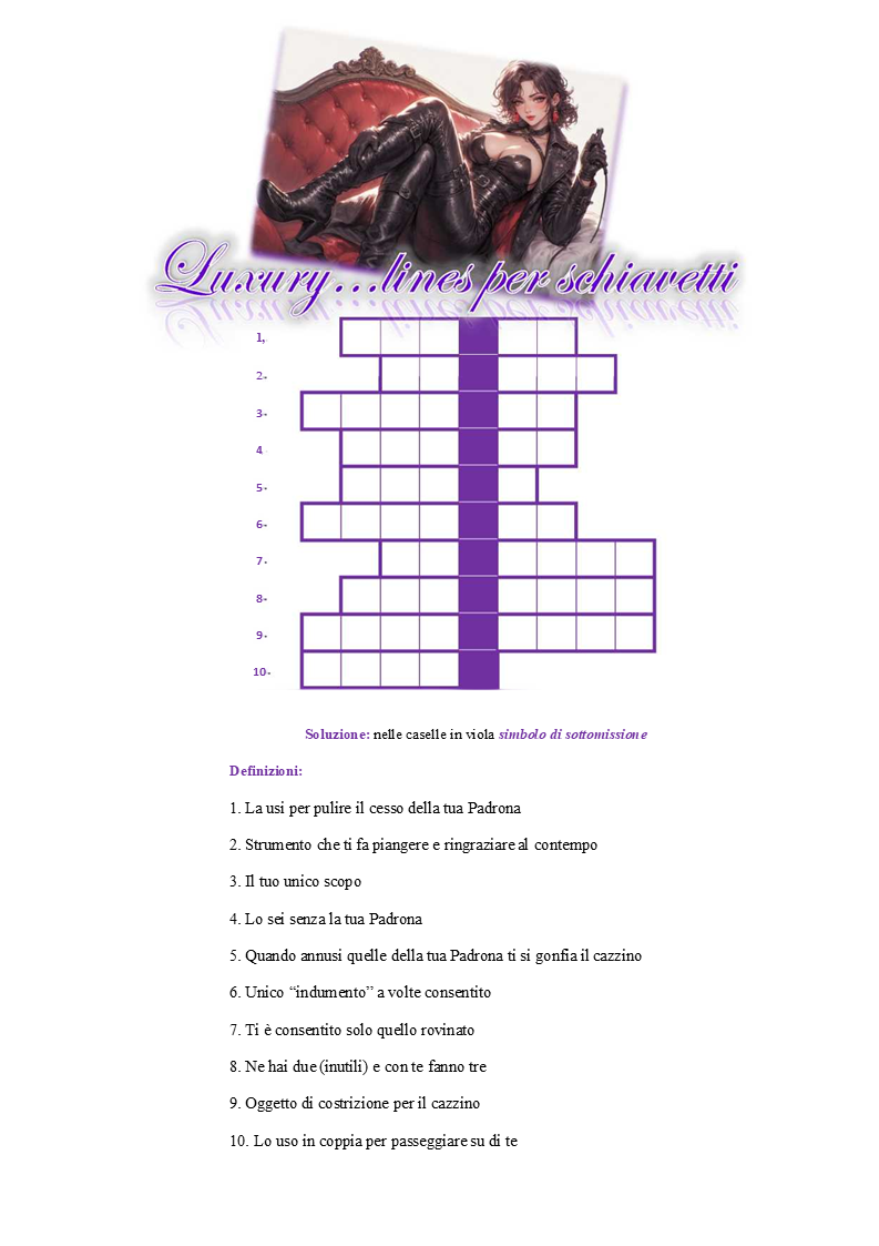 luxury...lines per schiavetti